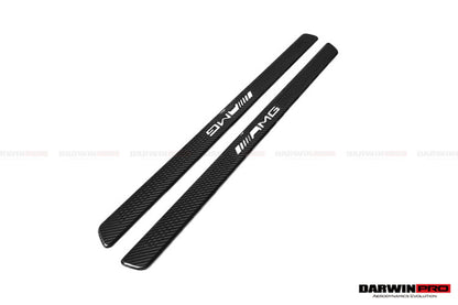 2014-2021 Mercedes Benz C217 S63 S65 AMG Coupe Autoclave Carbon Fiber Door Sills Steps Cover - DarwinPRO Aerodynamics
