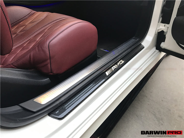 2014-2021 Mercedes Benz C217 S63 S65 AMG Coupe Autoclave Carbon Fiber Door Sills Steps Cover - DarwinPRO Aerodynamics