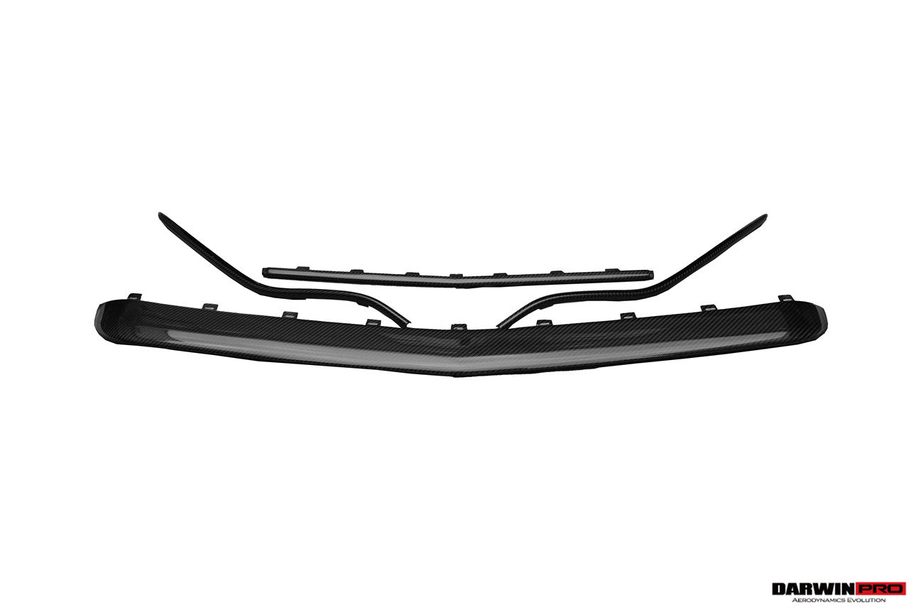2014-2017 Mercedes Benz C217 S63 S65 AMG Coupe Carbon Fiber Front Bumper Lip - DarwinPRO Aerodynamics