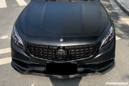 2014-2017 Mercedes Benz C217 S63 S65 AMG Coupe BKSS Style Carbon Fiber Front Lip - DarwinPRO Aerodynamics