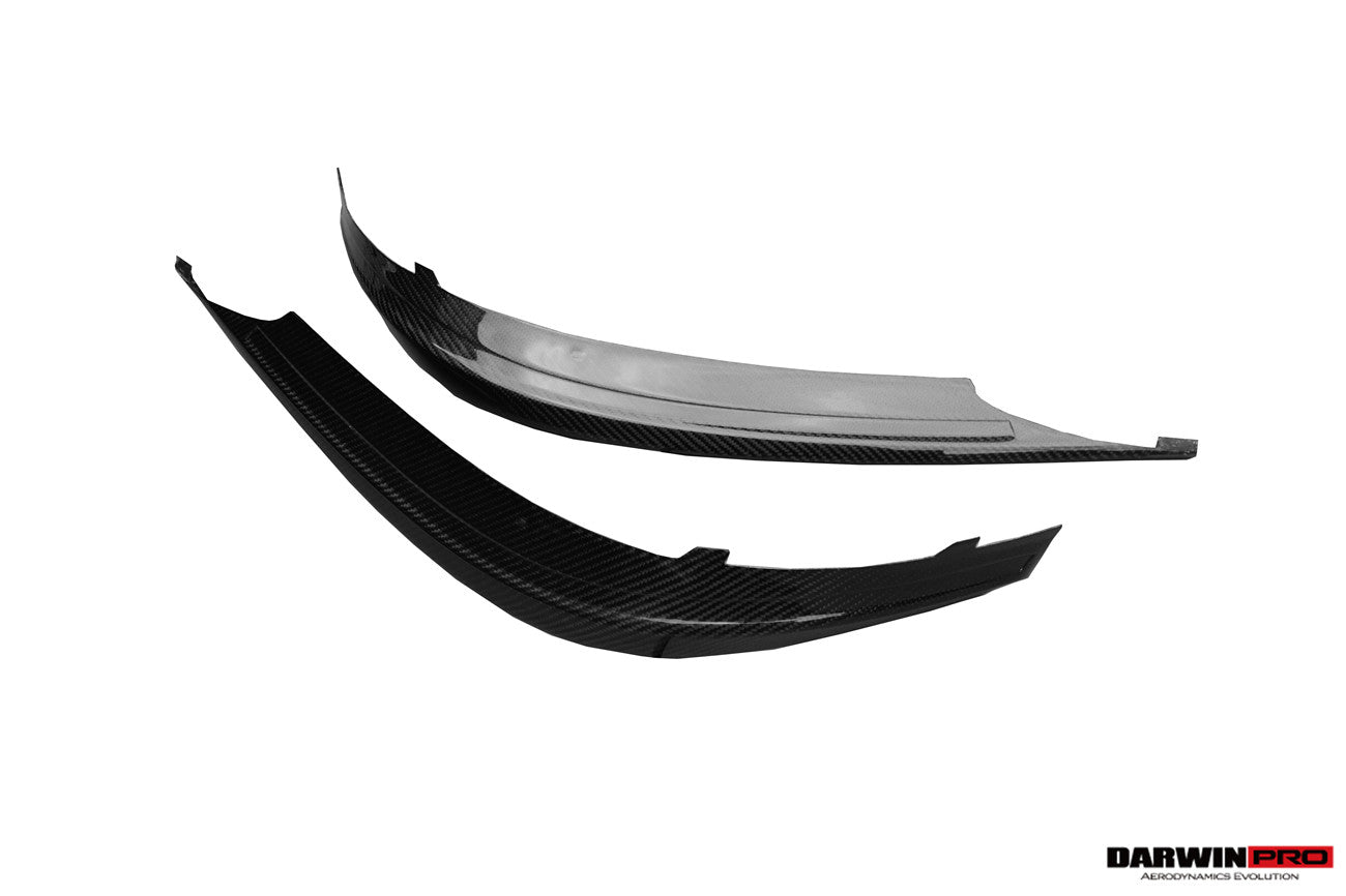 2014-2017 Mercedes Benz C217 S63 S65 AMG Coupe Carbon Fiber Front Canards - DarwinPRO Aerodynamics