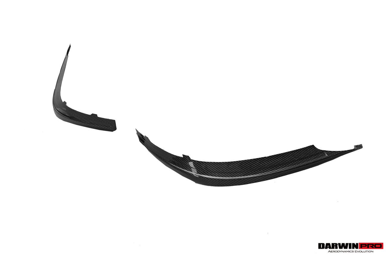 2014-2017 Mercedes Benz C217 S63 S65 AMG Coupe Carbon Fiber Front Canards - DarwinPRO Aerodynamics