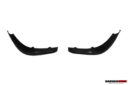 2014-2017 Mercedes Benz C217 S63 S65 AMG Coupe Carbon Fiber Front Canards - DarwinPRO Aerodynamics
