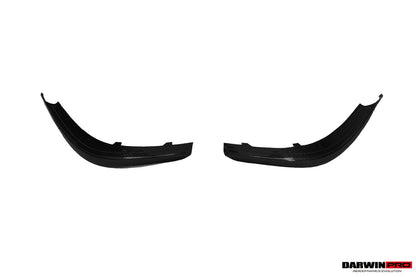 2014-2017 Mercedes Benz C217 S63 S65 AMG Coupe Carbon Fiber Front Canards - DarwinPRO Aerodynamics