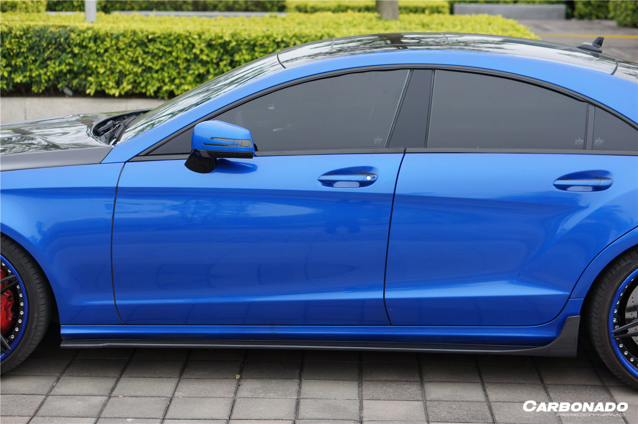 2011-2017 Mercedes Benz CLS Class W218 DP Style Side Skirts