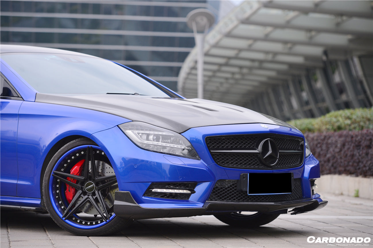 2011-2014 Mercedes Benz CLS Class W218 RT Style Front Lip (Not Fit AMG)