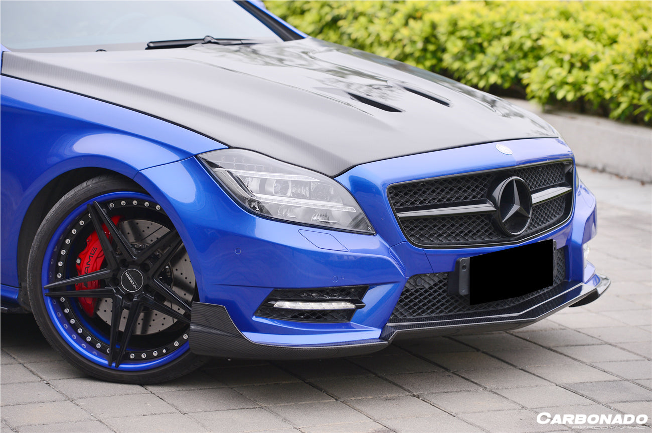 2011-2014 Mercedes Benz CLS Class W218 RT Style Front Lip (Not Fit AMG)