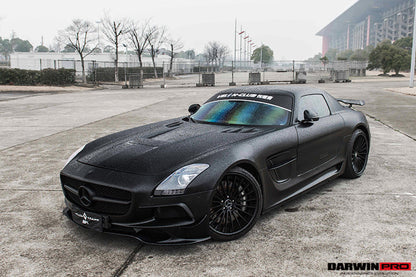 DarwinPRO 2010-2015 Mercedes Benz W197 SLS AMG BKSS Style Carbon Fiber Hood