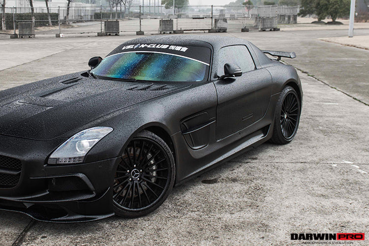 DarwinPRO 2010-2015 Mercedes Benz W197 SLS AMG BKSS Style Carbon Fiber Hood