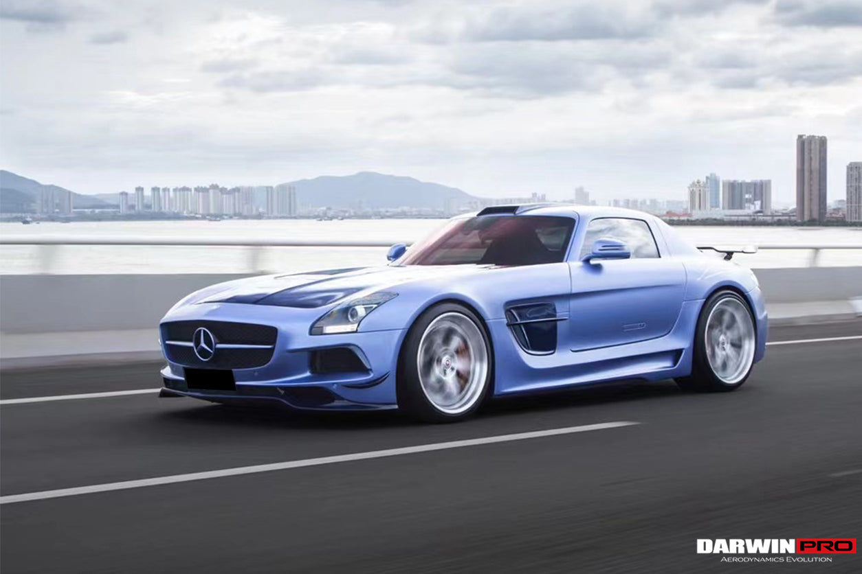 2010-2015 Mercedes Benz W197 SLS AMG BKSS Style Carbon Fiber Roof Scoop