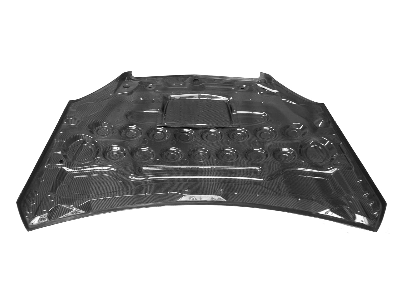DarwinPRO 2008-2011 Mercedes Benz W204 C63 AMG BKSS Style Hood - DarwinPRO Aerodynamics