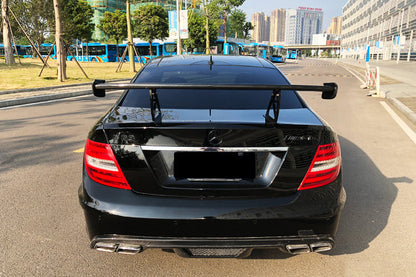 Mercedes Benz W204 C Class  C63 AMG Coupe BKSS Style Carbon Fiber Trunk Spoiler