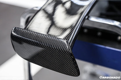 Mercedes Benz W204 C Class  C63 AMG Sedan BKSS Style Carbon Fiber Trunk Spoiler - DarwinPRO Aerodynamics