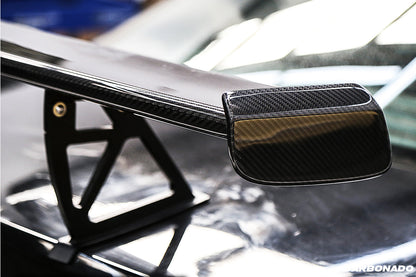 Mercedes Benz W204 C Class  C63 AMG Sedan BKSS Style Carbon Fiber Trunk Spoiler - DarwinPRO Aerodynamics