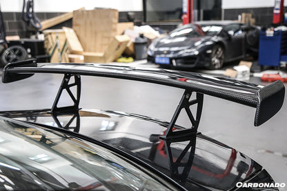 Mercedes Benz W204 C Class  C63 AMG Sedan BKSS Style Carbon Fiber Trunk Spoiler - DarwinPRO Aerodynamics