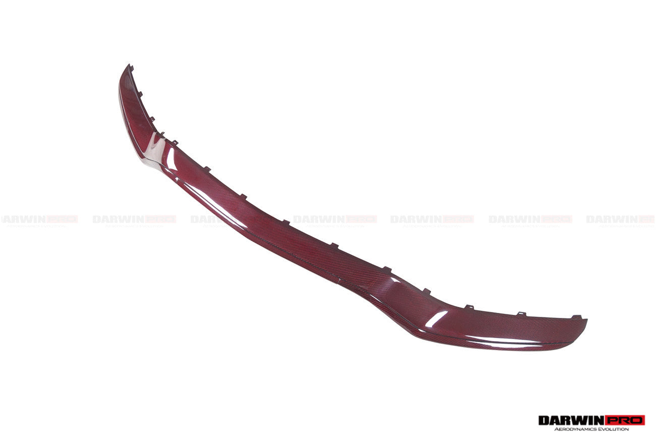 2015-2023 Mercedes Benz W205 C63 S AMG Carbon Fiber Front Bumper Trim Set (4pcs) - DarwinPRO Aerodynamics