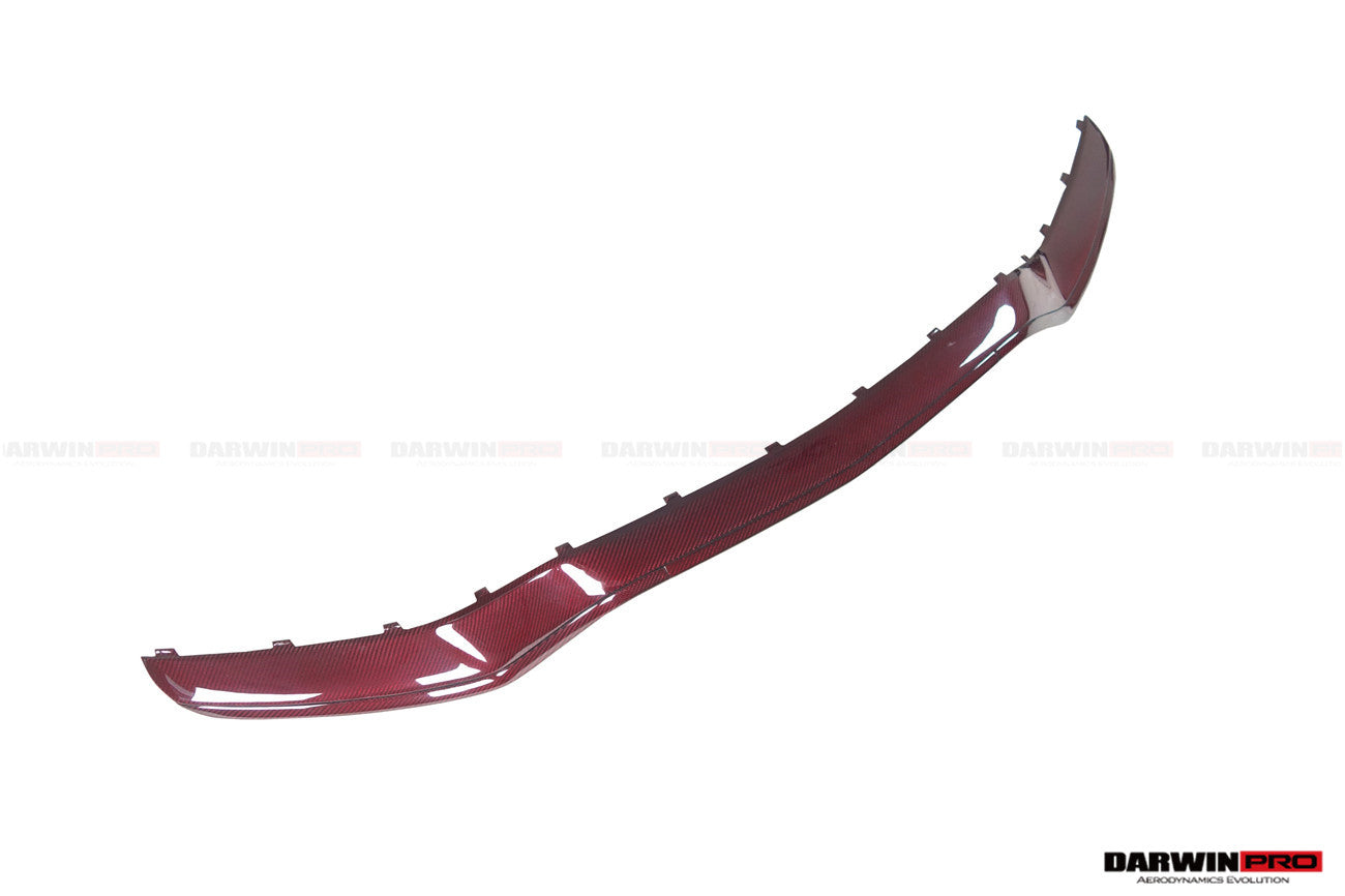 2015-2023 Mercedes Benz W205 C63 S AMG Carbon Fiber Front Bumper Trim Set (4pcs) - DarwinPRO Aerodynamics