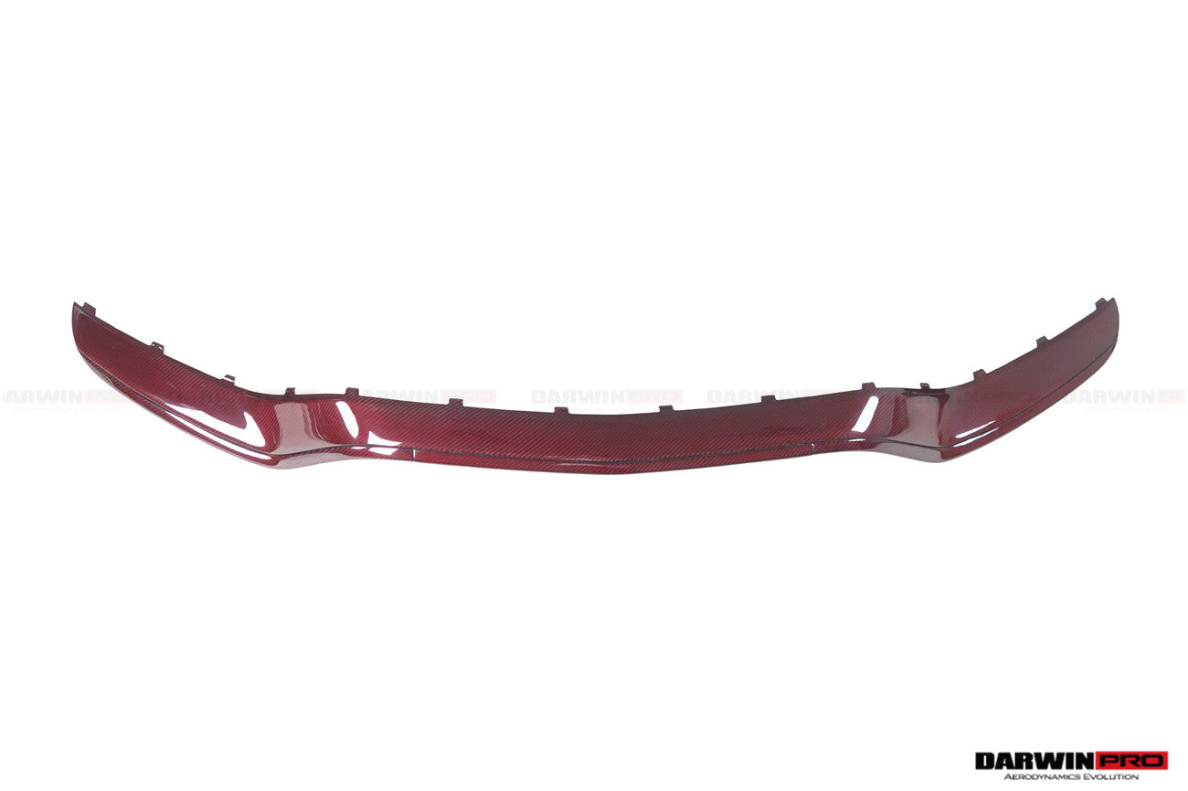 2015-2023 Mercedes Benz W205 C63 S AMG Carbon Fiber Front Bumper Trim Set (4pcs) - DarwinPRO Aerodynamics