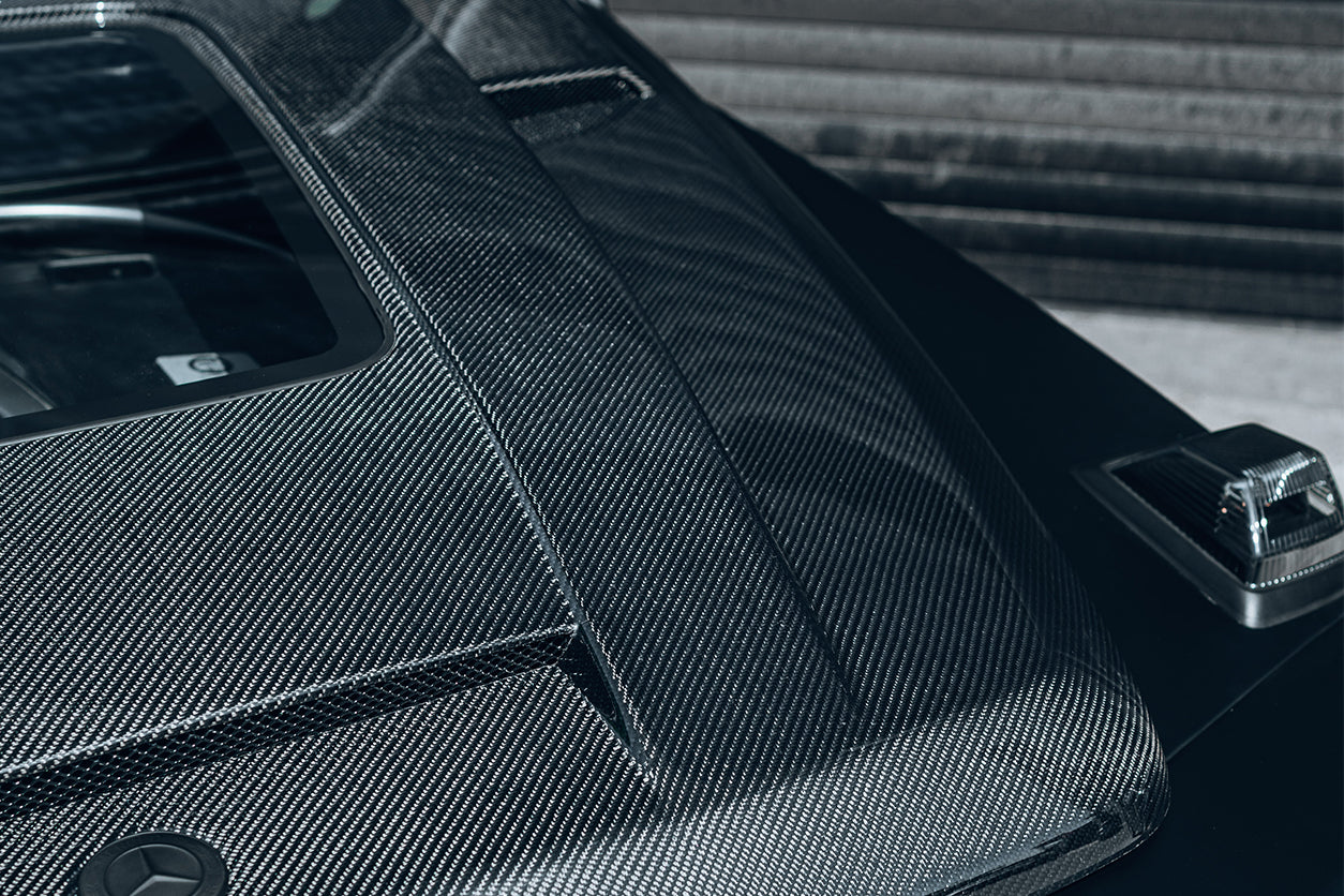 2019-2025 Mercedes Benz W464 | W465 G Wagon IMP Performance Partial Carbon Fiber Hood | Fits G500, G550, G63 AMG