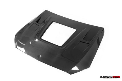 DarwinPRO 2015-2021 Mercedes Benz W205 C63 & S AMG IMP Performance Partial Carbon Fiber Hood - DarwinPRO Aerodynamics
