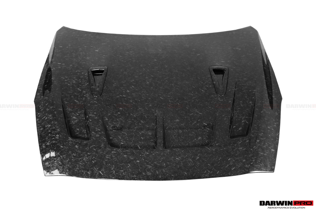 DarwinPRO 2008-2023 Nissan GTR R35 BKSSII Style Carbon Fiber Hood | Fit CBA, DBA, EBA - DarwinPRO Aerodynamics