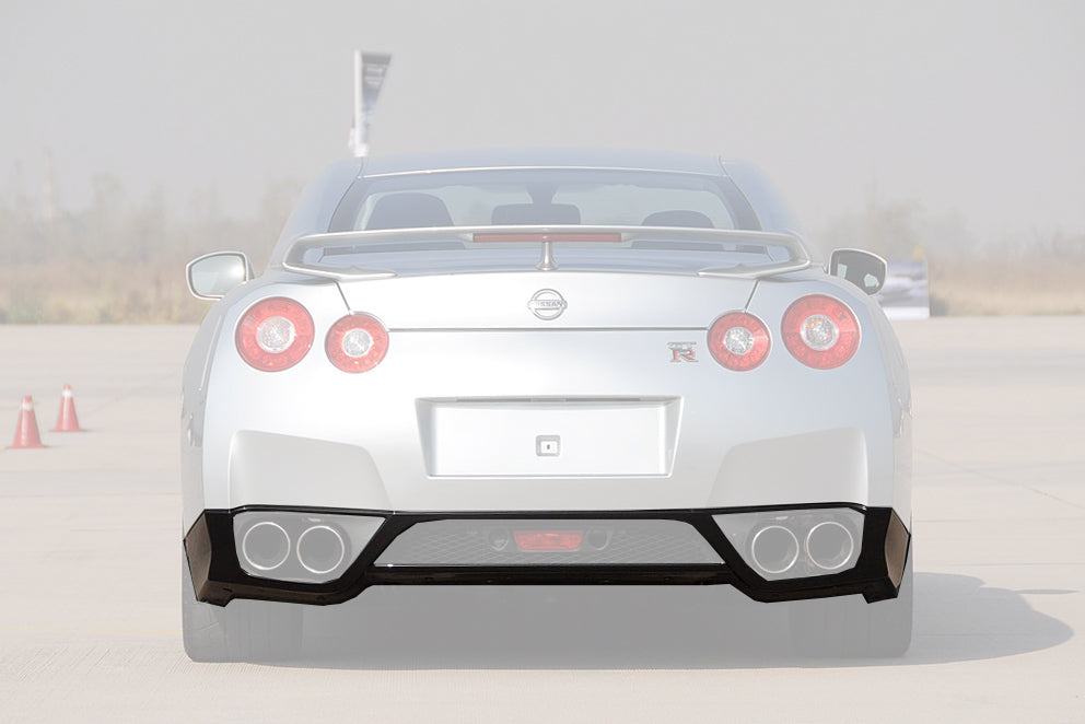 2008-2011 Nissan GTR R35 CBA  Carbon Fiber Rear Diffuser Lip