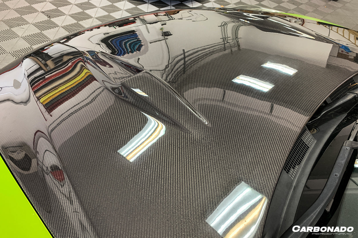 2008-2016 Nissan GTR R35 CBA DBA BSE Style Carbon Fiber Hood