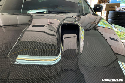2008-2016 Nissan GTR R35 CBA DBA BSE Style Carbon Fiber Hood