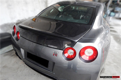 2008-2025 Nissan GTR R35 CBA DBA EBA AMS Style Carbon Fiber Trunk