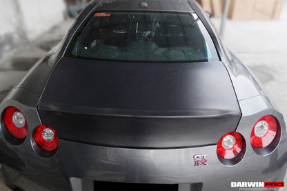 2008-2025 Nissan GTR R35 CBA DBA EBA AMS Style Carbon Fiber Trunk