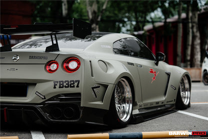 DarwinPRO 2008-2023 Nissan GTR R35 CBA DBA EBA BKSSII Style Partial Carbon Fiber Full Wide Body Kit - DarwinPRO Aerodynamics