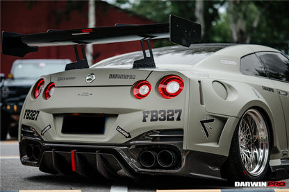 DarwinPRO 2008-2023 Nissan GTR R35 CBA DBA EBA BKSSII Style Partial Carbon Fiber Full Wide Body Kit - DarwinPRO Aerodynamics