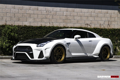 DarwinPRO 2008-2023 Nissan GTR R35 CBA DBA EBA BKSSII Style Front Bumper - DarwinPRO Aerodynamics