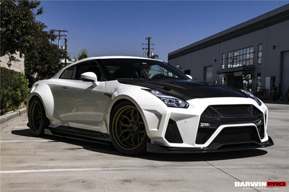 DarwinPRO 2008-2023 Nissan GTR R35 CBA DBA EBA BKSSII Style Front Bumper - DarwinPRO Aerodynamics