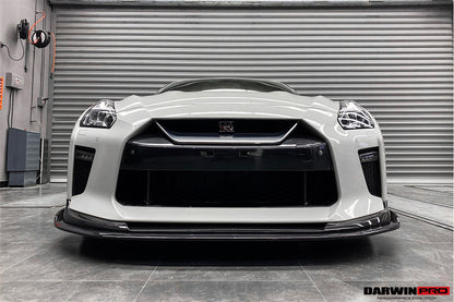 2017-2023 Nissan GTR R35 EBA BKSS Style Carbon Fiber Front Lip