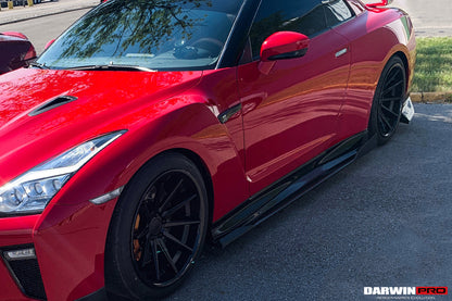 2008-2023 Nissan GTR R35 EBA BKSS Style Carbon Fiber Side Skirts