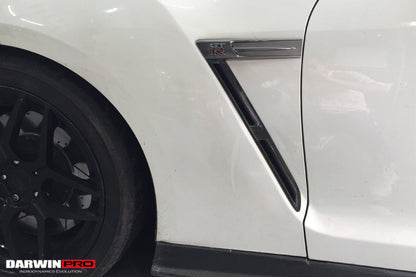 2008-2022 Nissan GTR R35 CBA DBA EBA Carbon Fiber Fender Vents - DarwinPRO Aerodynamics