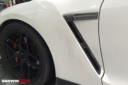 2008-2022 Nissan GTR R35 CBA DBA EBA Carbon Fiber Fender Vents - DarwinPRO Aerodynamics