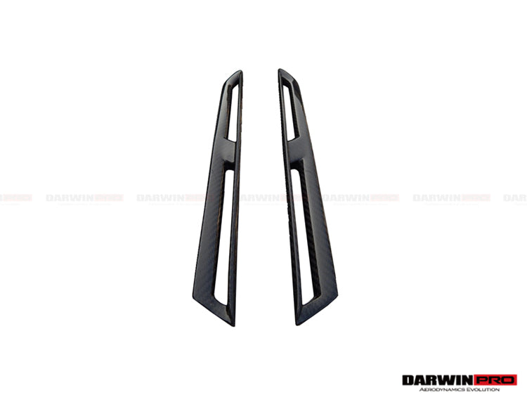 2008-2022 Nissan GTR R35 CBA DBA EBA Carbon Fiber Fender Vents - DarwinPRO Aerodynamics