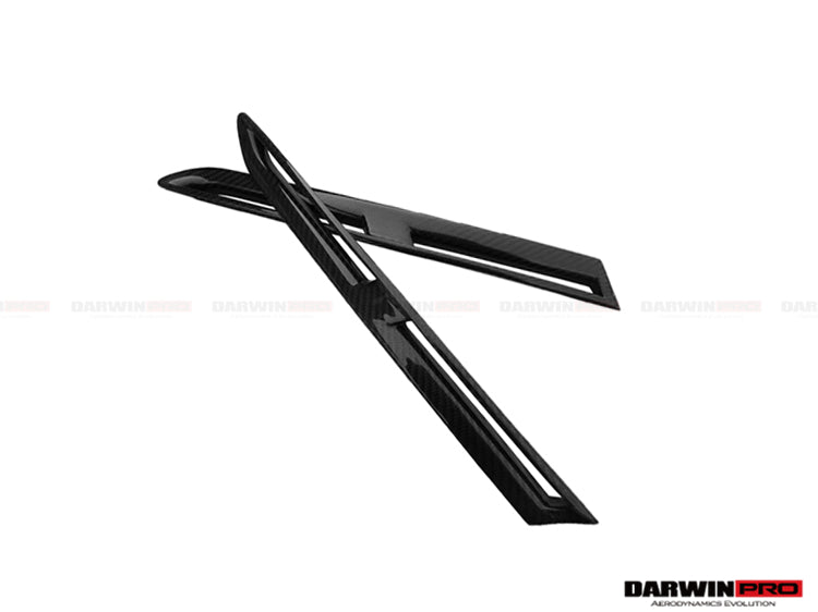 2008-2022 Nissan GTR R35 CBA DBA EBA Carbon Fiber Fender Vents - DarwinPRO Aerodynamics