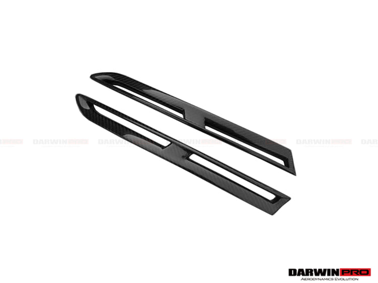 2008-2022 Nissan GTR R35 CBA DBA EBA Carbon Fiber Fender Vents - DarwinPRO Aerodynamics