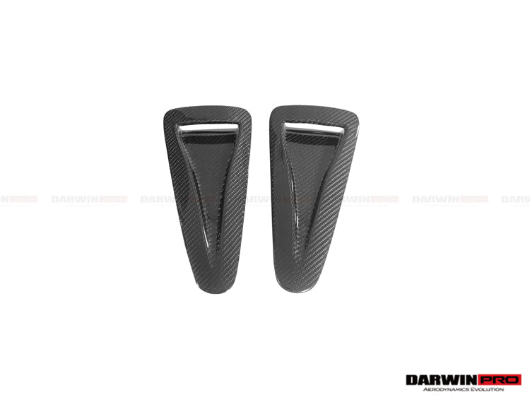 2008-2023 Nissan GTR R35 CBA DBA EBA Carbon Fiber Hood Scoop (2 PCS)