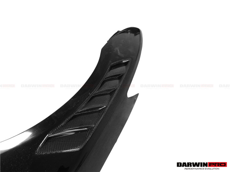 2008-2023 Nissan GTR R35 CBA DBA EBA NSM Style Partial Carbon Fiber Fender - DarwinPRO Aerodynamics