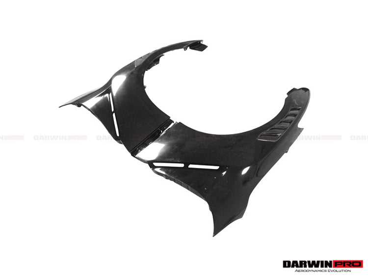 2008-2023 Nissan GTR R35 CBA DBA EBA NSM Style Partial Carbon Fiber Fender - DarwinPRO Aerodynamics