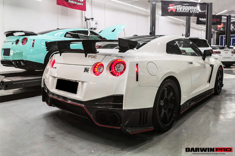 2008-2016 Nissan GTR R35 CBA DBA Ver15 NSM Style Part Carbon Fiber Full Body Kit