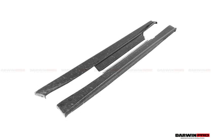 2008-2023 Nissan GTR R35 CBA DBA ZEL Style Carbon Fiber Side Skirts - DarwinPRO Aerodynamics