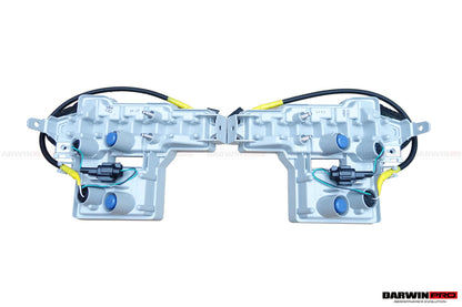 2012-2016 Nissan GTR R35 DBA Front Bumper LED Day Running Lights