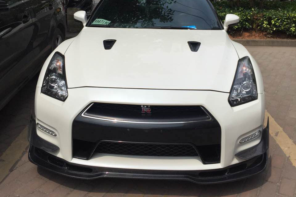 2012-2016 Nissan GTR R35 DBA BSE Style Carbon Fiber Front Lip