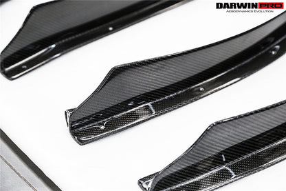 2012-2023 Nissan GTR R35 DBA EBA BKSS Style Carbon Fiber Rear Diffuser Canards