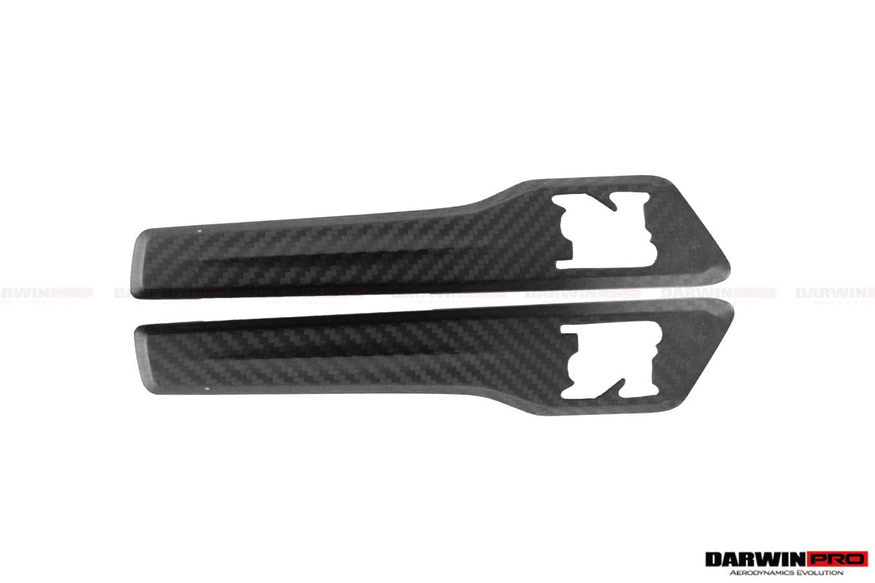 2015-2023 Nissan GTR R35 DBA EBA Carbon Fiber Fender Logo Cover - DarwinPRO Aerodynamics